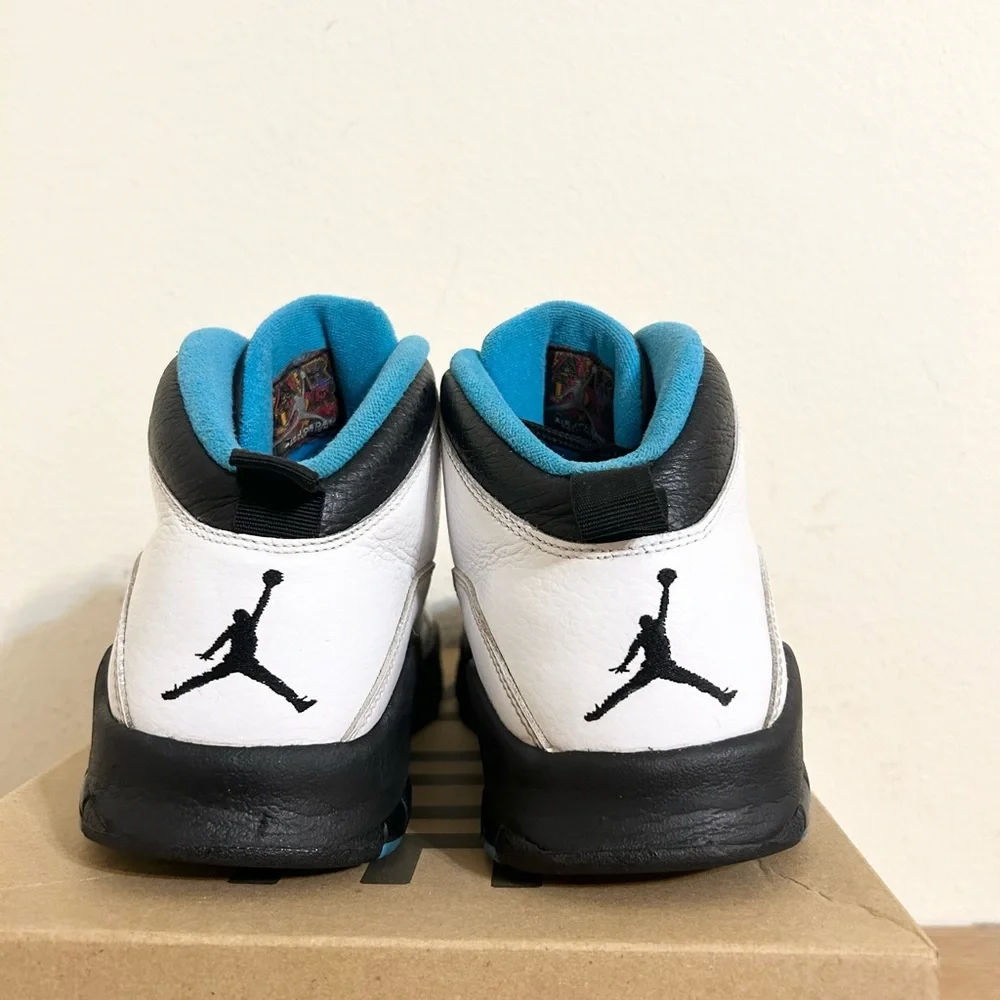 AUTHENTIC Jordan 10 Retro Powder Blue size 9.5 310805-106 2014 PRE-OWNED